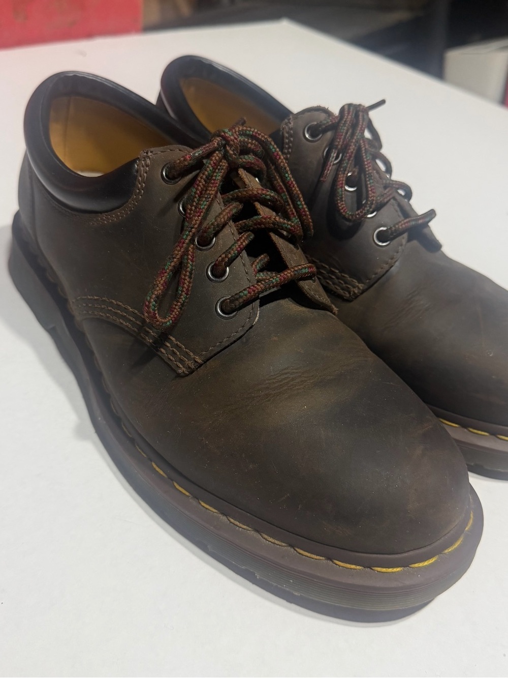 Dr. Martens 11849 brown leather 5-eye oxfords